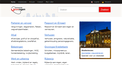 Desktop Screenshot of gemeente.groningen.nl
